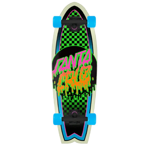 Santa Cruz Rad Dot Shark Cruiser Complete 27.7"