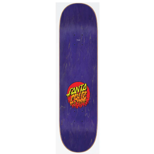 Santa Cruz Rad Dot Skateboard Deck Black 8.0" - Image 3