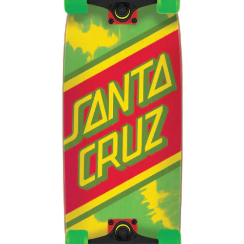 Santa Cruz Rasta Tie Dye Street Cruiser Complete 29.05" - Image 2
