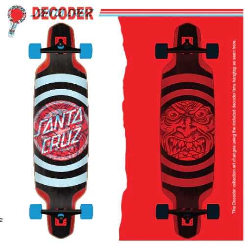 Santa Cruz Roskopp Decoder Through Longboard Complete 37.52" - Image 4