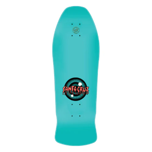 Santa Cruz Roskopp Eye Reissue Skateboard Deck Blue 10.12" - Image 3