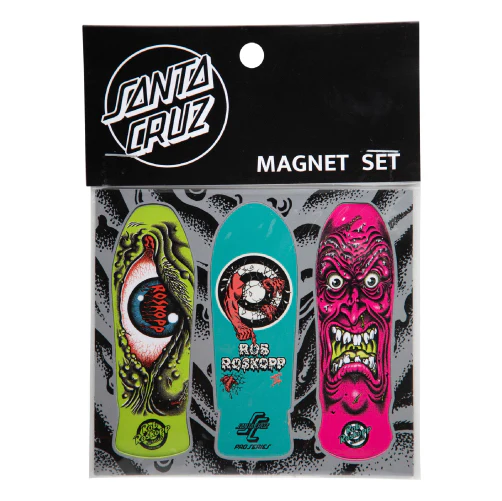 Santa Cruz Roskopp Series Collectible Magnet Set