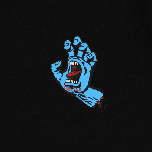 Santa Cruz Screaming Hand Tee - Black - Image 3