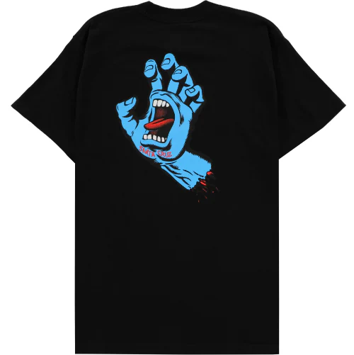 Santa Cruz Screaming Hand Tee - Black - Image 4