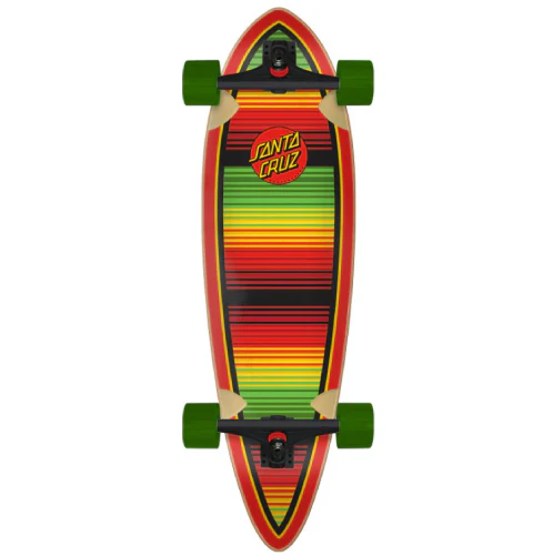 Santa Cruz Serape Dot Pintail Cruiser Complete 33.0"