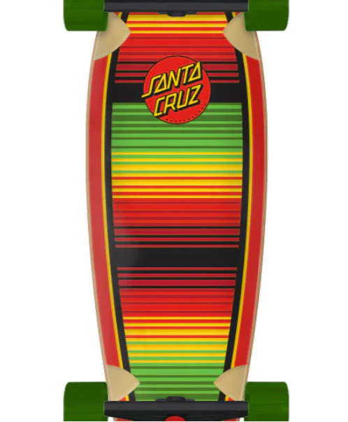 Santa Cruz Serape Dot Pintail Cruiser Complete 33.0" - Image 2