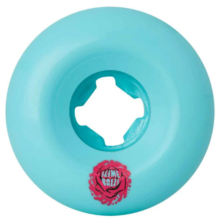 Santa Cruz Slime Balls Eric Dressen Pro Vomit Mini Wheels Turquoise 56MM 97A - Image 3