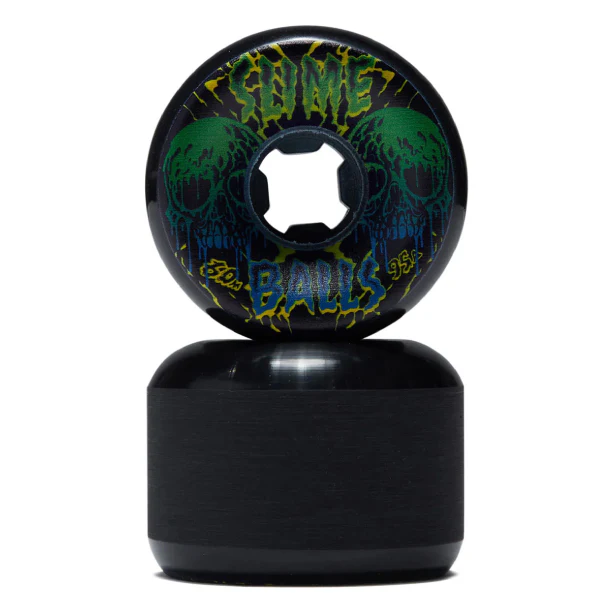 Santa Cruz Slime Balls Skull Vomits Skateboard Wheels 60MM 95A - Image 4