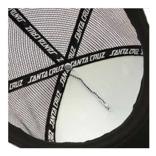 Santa Cruz Speed Wheels Scream Mesh High Profile Trucker Hat - Image 4