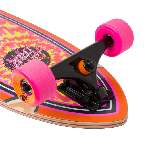 Santa Cruz Toxic Dot Pintail Longboard Complete 33.0" - Image 2