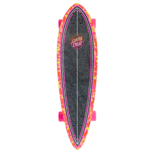 Santa Cruz Toxic Dot Pintail Longboard Complete 33.0" - Image 3