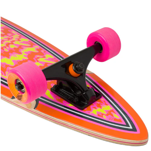 Santa Cruz Toxic Dot Pintail Longboard Complete 33.0" - Image 4