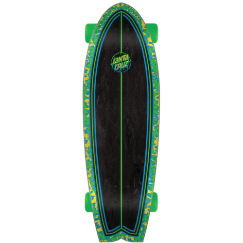 Santa Cruz Toxic Dot Shark Cruiser Complete 27.7" - Image 3