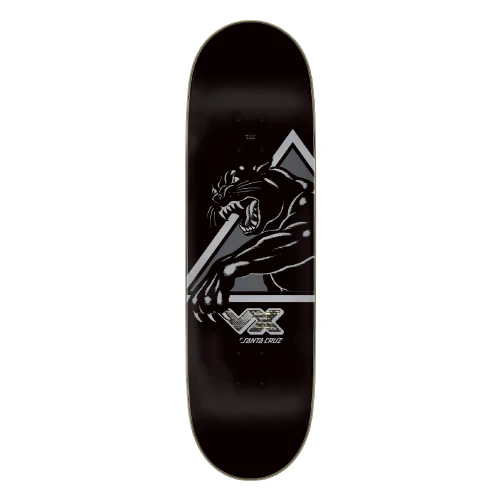 Santa Cruz VX Natas Shattered Panther Skateboard Deck 9" - Image 2