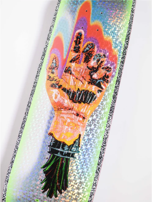 Santa Cruz VX Wooten Dystopia Skateboard Deck 8.5" - Image 3