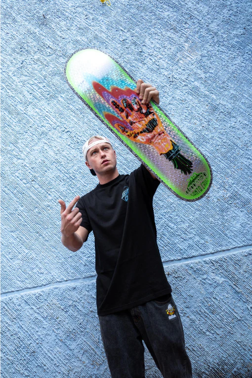 Santa Cruz VX Wooten Dystopia Skateboard Deck 8.5" - Image 4