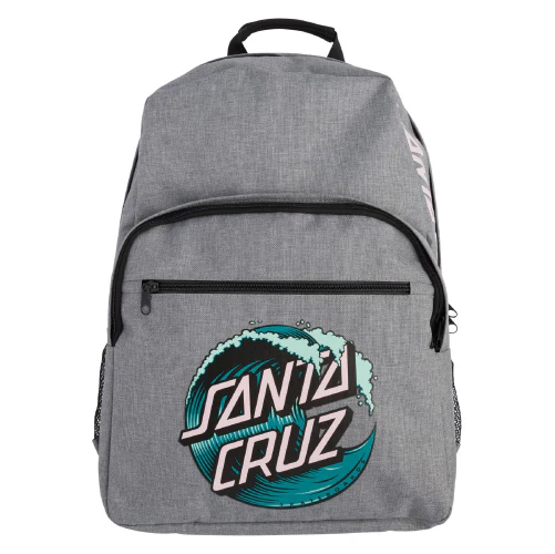Santa Cruz Wave Dot Backpack - Heather Grey