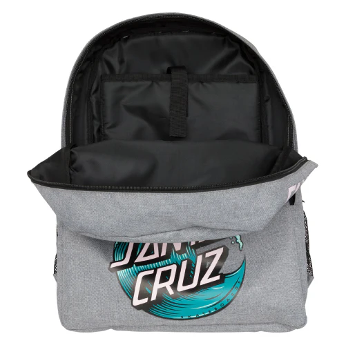 Santa Cruz Wave Dot Backpack - Heather Grey - Image 2