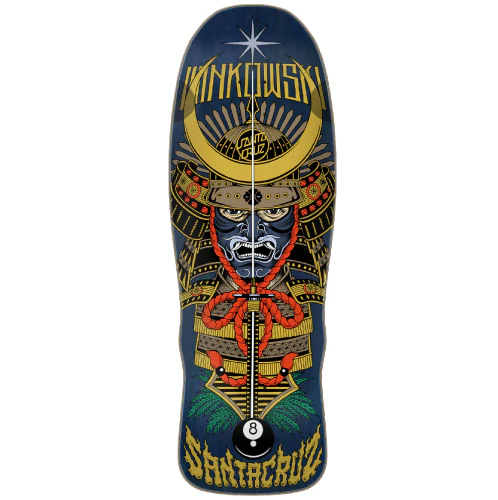 Santa Cruz Winkowski Samurai Shaped Skateboard Deck 10.35"
