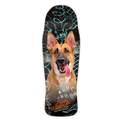Santa Cruz Winkowski Tribute Shaped Skateboard Deck 10.34"