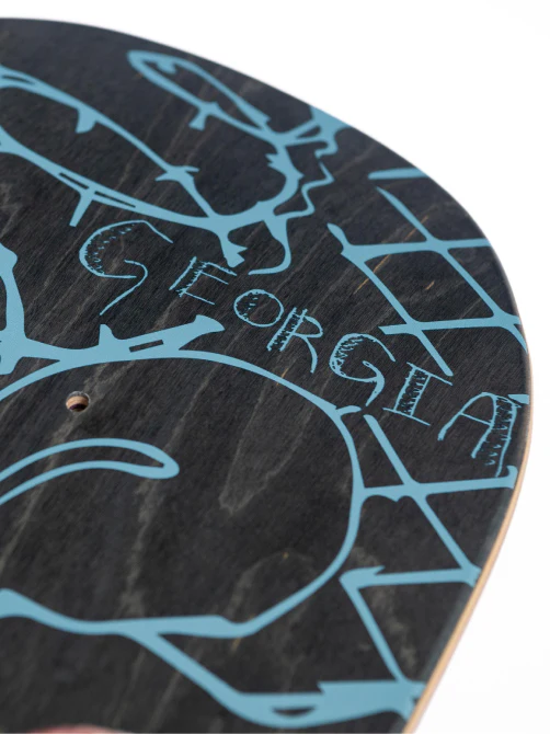Santa Cruz Winkowski Tribute Shaped Skateboard Deck 10.34" - Image 3