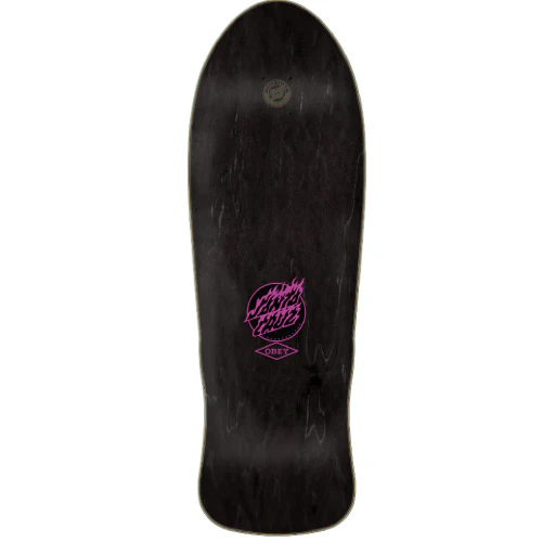 Santa Cruz X Obey Corey O'Brien Reaper by Shepard Fairey Shaped Reissue Skateboard Deck 9.85" - Image 4