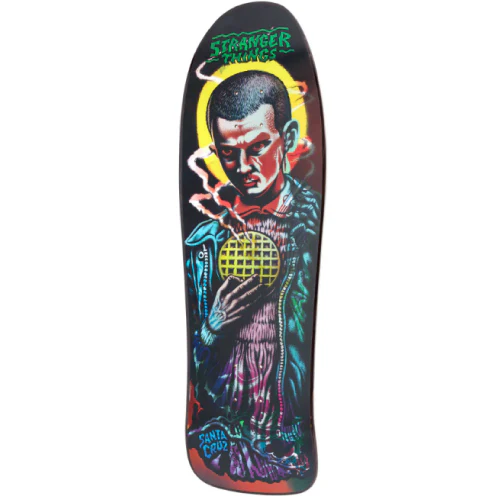Santa Cruz X Stranger Things Kendall Eleven Shaped Skateboard Deck 9.75" - Image 2