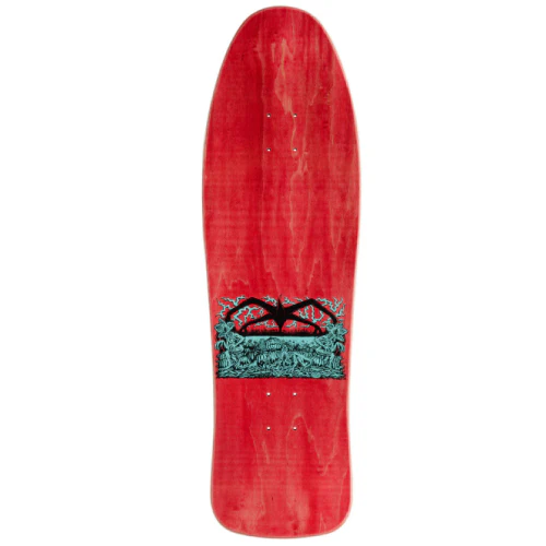Santa Cruz X Stranger Things Kendall Eleven Shaped Skateboard Deck 9.75" - Image 4
