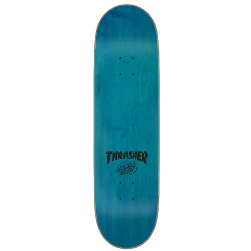Santa Cruz X Thrasher Screaming Flame Logo Skateboard Deck 8.5" - Image 3