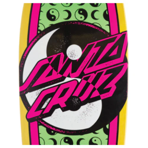 Santa Cruz Yin Yang Dot Shark Cruiser Complete 27.7" - Image 2