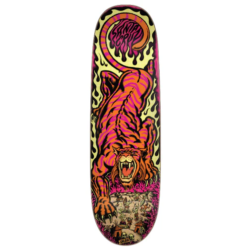 Santa Cruz Steve Alba Tiger Pop VX Skateboard Deck 9.25"