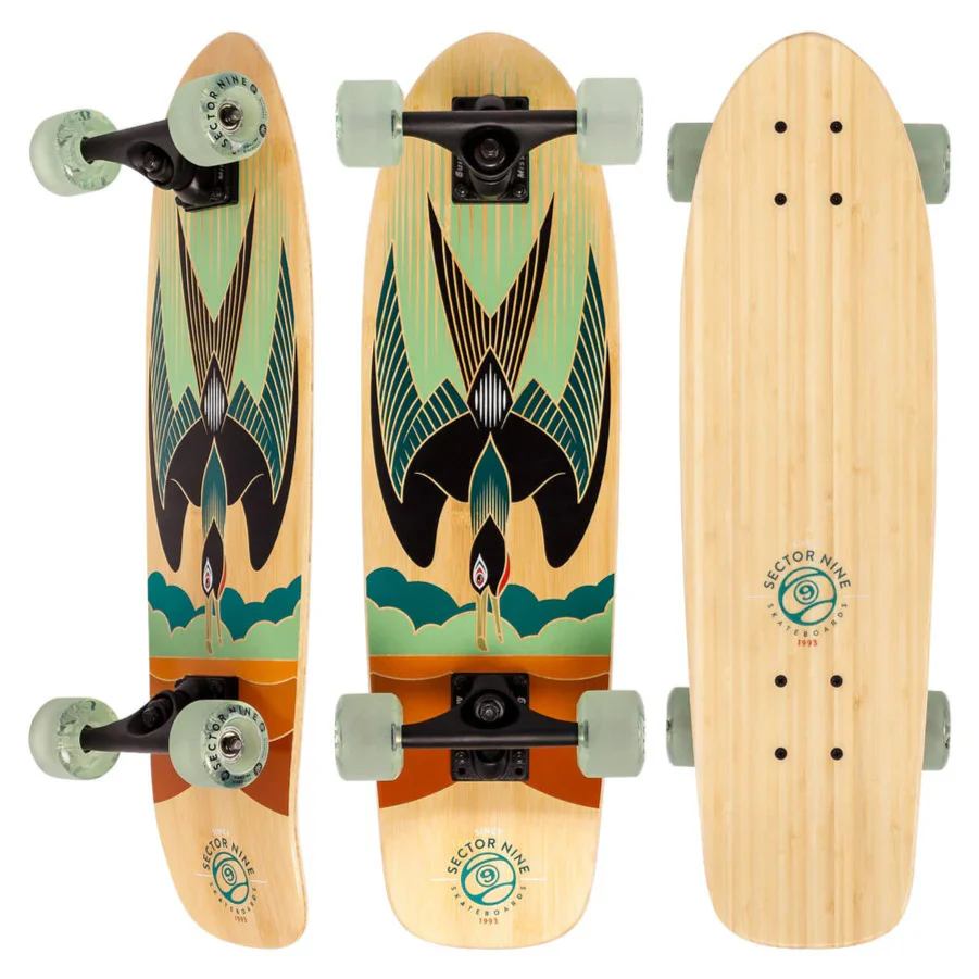 Sector 9 Bambino Raider Bamboo Cruiser Complete 26.5" - Image 2
