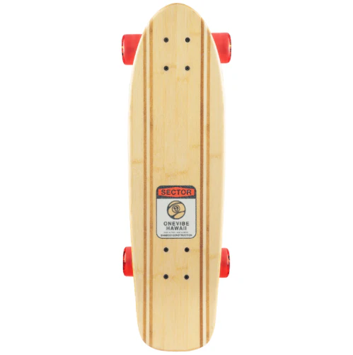 Sector 9 Bambino Shorebreak Bamboo Cruiser Complete 26.5" - Image 2
