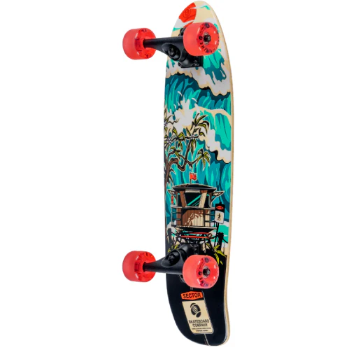 Sector 9 Bambino Shorebreak Bamboo Cruiser Complete 26.5" - Image 3