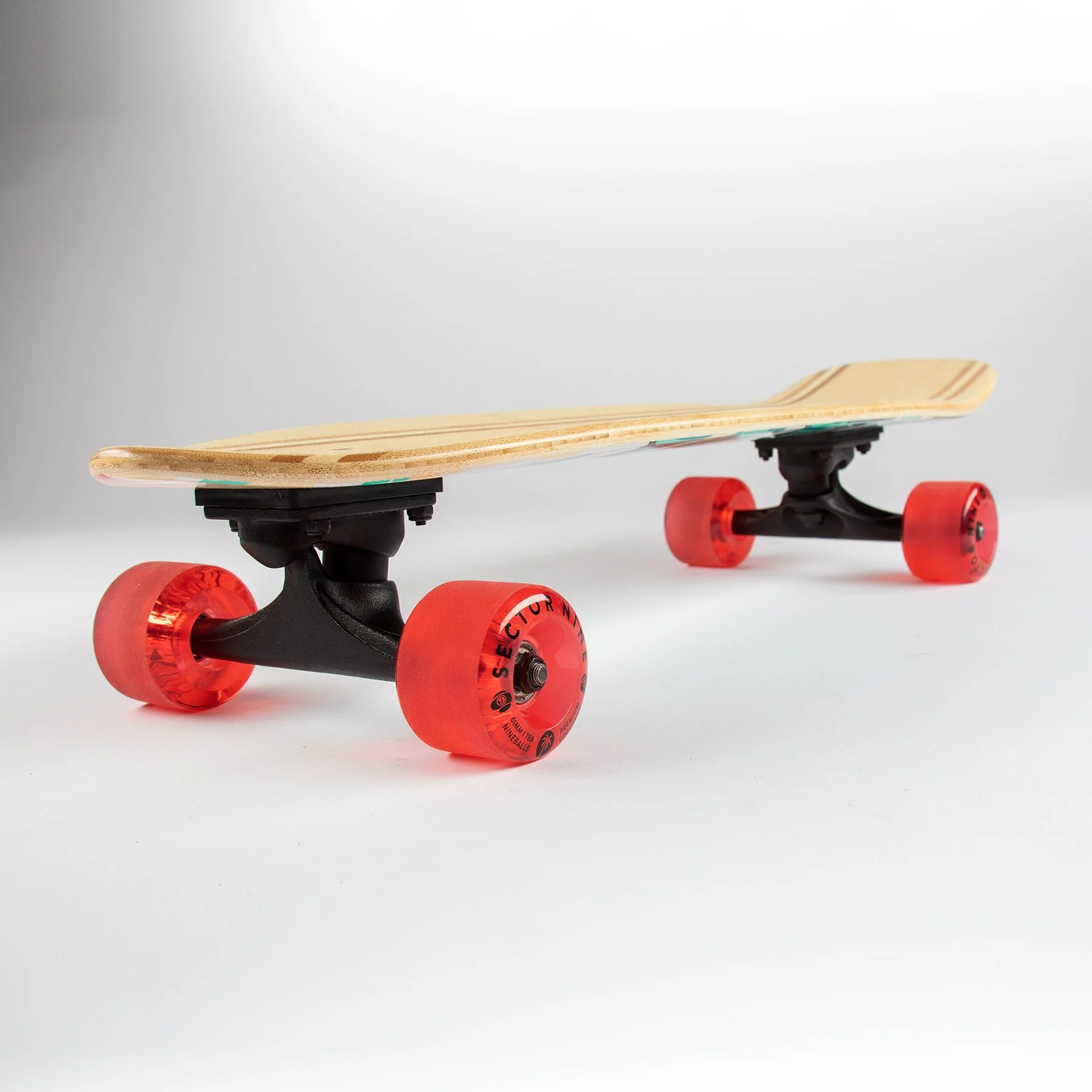 Sector 9 Bambino Shorebreak Bamboo Cruiser Complete 26.5" - Image 4