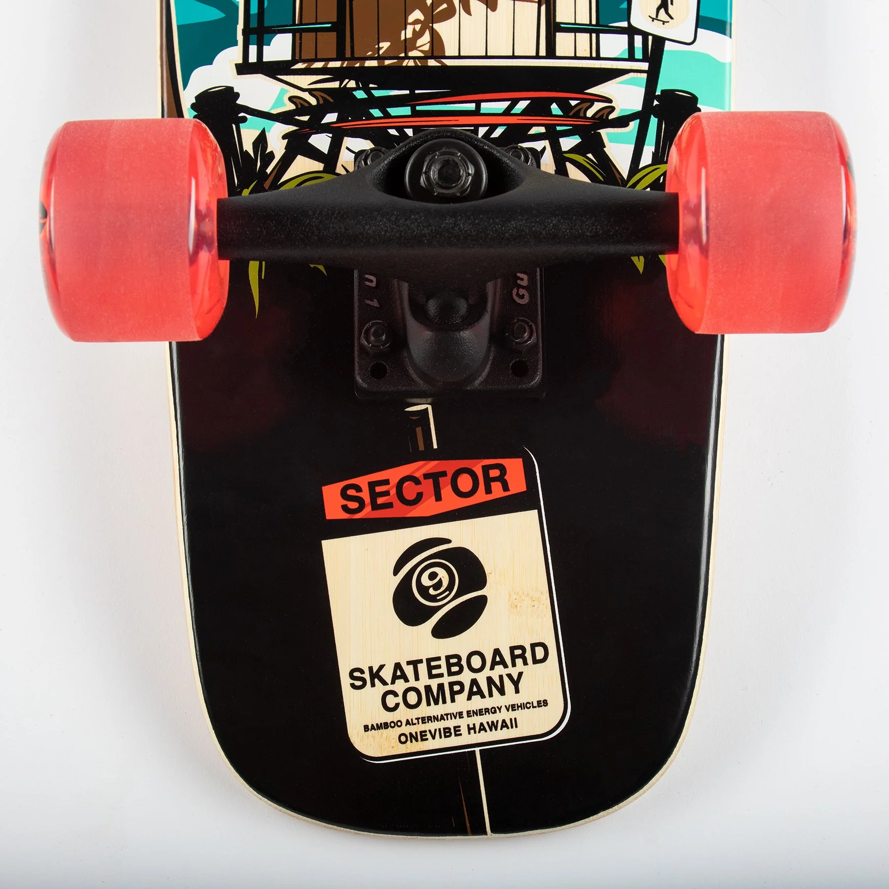 Sector 9 Bambino Shorebreak Bamboo Cruiser Complete 26.5" - Image 7