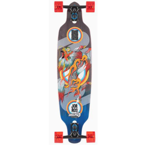 Sector 9 Fractal Kirin Sidewinder Longboard Complete 36"