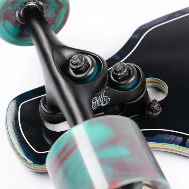 Sector 9 Fractal Shave Ice Sidewinder Longboard Complete 36" - Image 3