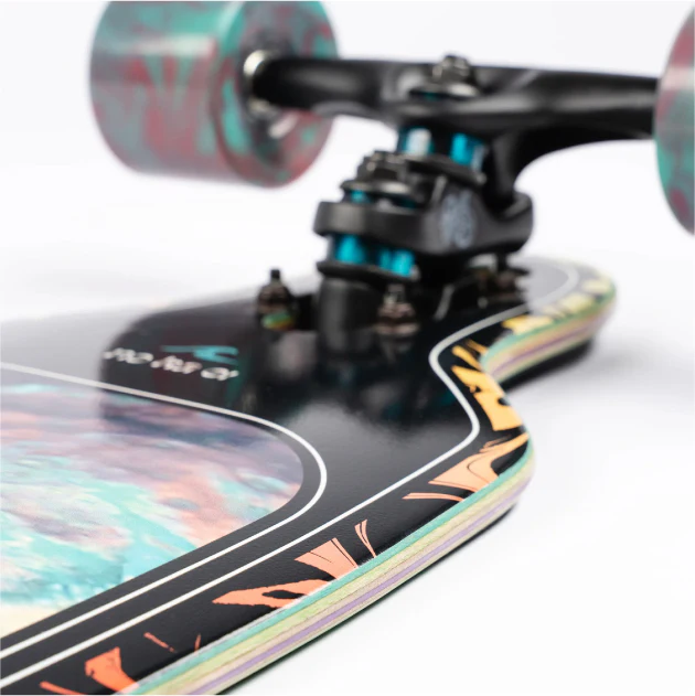 Sector 9 Fractal Shave Ice Sidewinder Longboard Complete 36" - Image 7