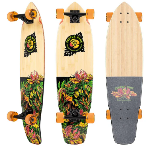 Sector 9 Ft. Point Eden Carving Cruiser Complete 34" - Image 2