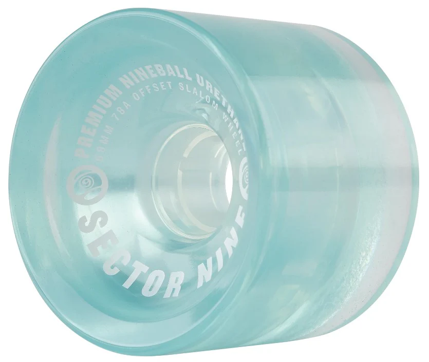 Sector 9 Nineballs Skateboard Wheels Light Blue 69MM 78A - Image 2