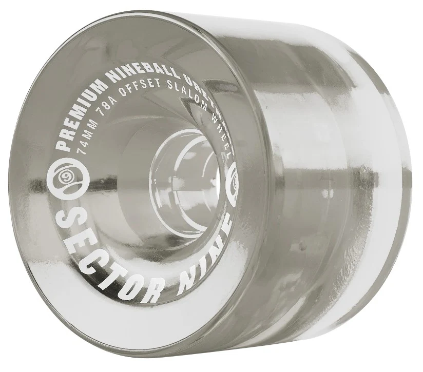 Sector 9 Nineballs Skateboard Wheels Grey Smoke 74MM 78A - Image 2
