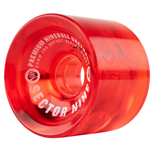 Sector 9 Nineballs Skateboard Wheels Red 69MM 78A - Image 2