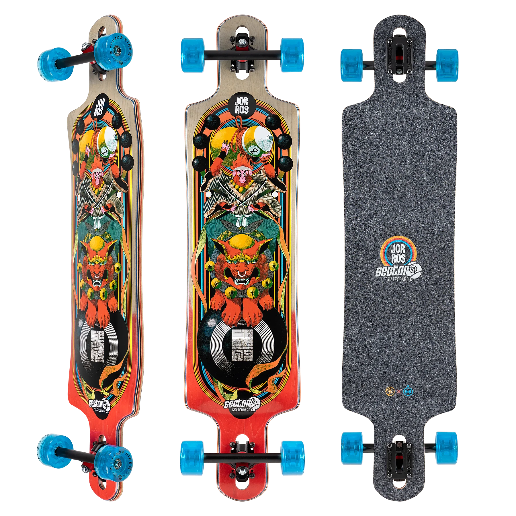 Sector 9 Paradiso Monkey King Longboard Complete 40.5" - Image 3