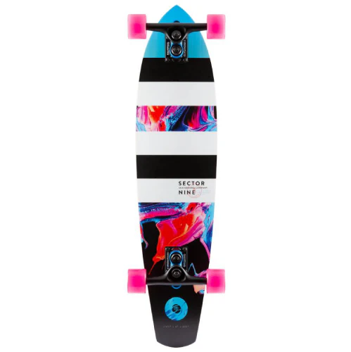 Sector 9 Rosin Ricochet Complete Sidewinder Carving Cruiser 33.375"