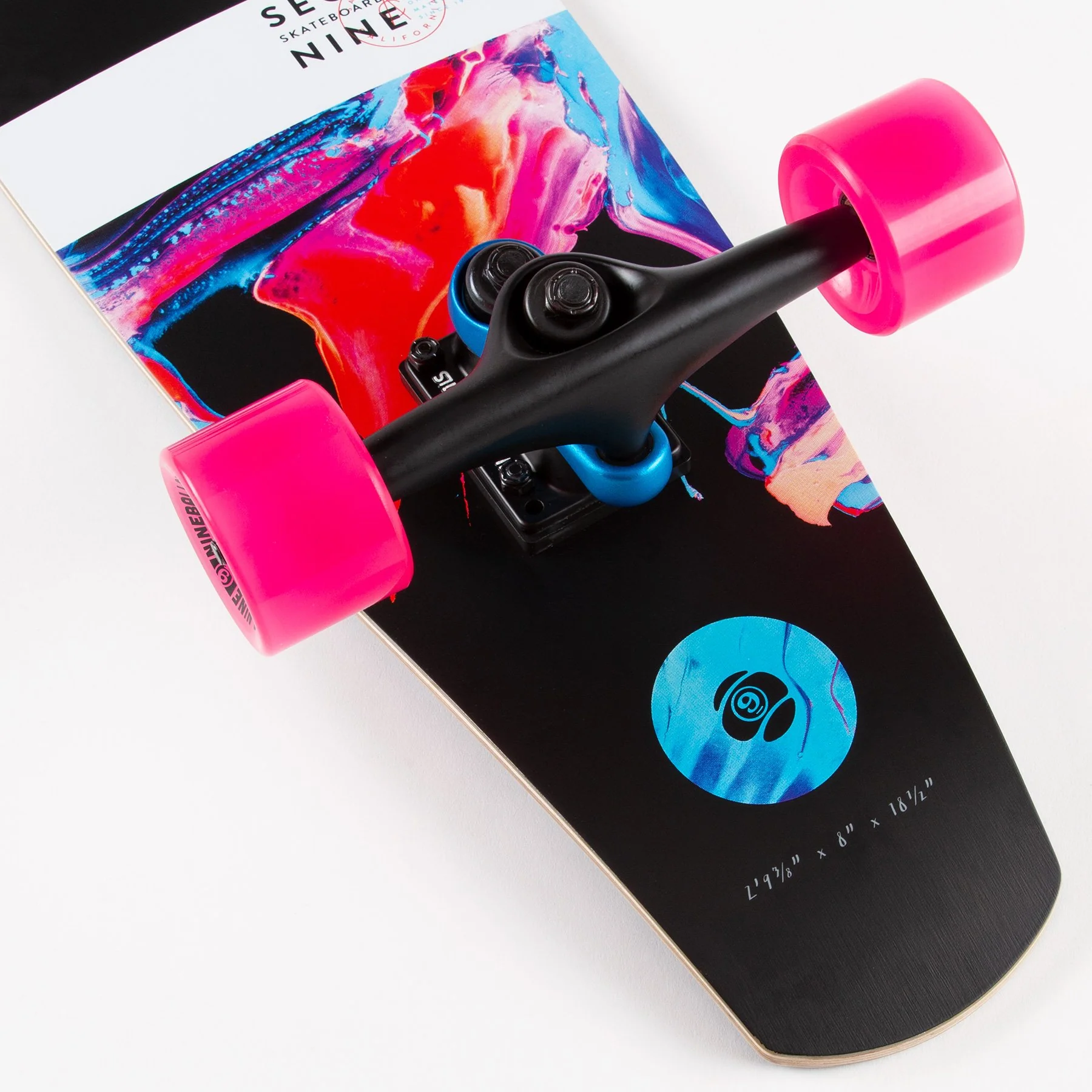 Sector 9 Rosin Ricochet Complete Sidewinder Carving Cruiser 33.375" - Image 7