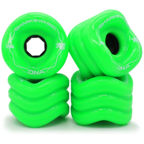 Shark Wheel DNA Gecko Wheels Green 72MM 78A
