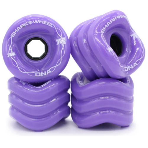 Shark Wheel DNA Purple Wheels 72MM 78A