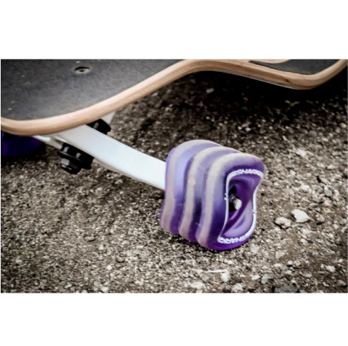 Shark Wheel DNA Purple Wheels 72MM 78A - Image 2