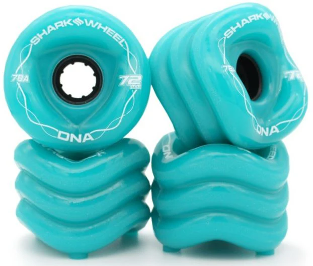 Shark Wheel DNA Wheels Turquoise 72MM 78A